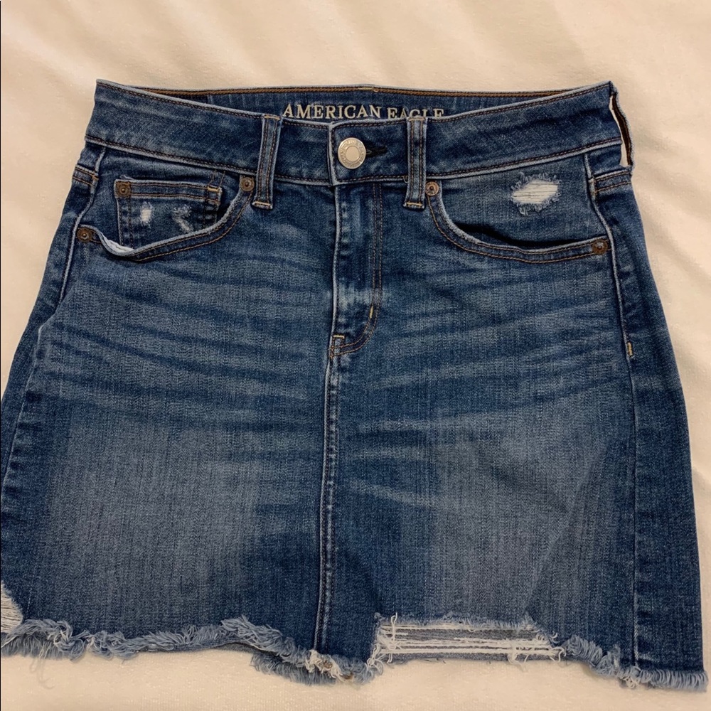 American Eagle jean skirt